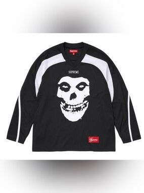 Supreme X The Misfits Black Hockey Jersey